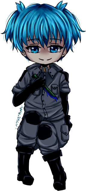 Nagisa Chibi Civil War By Barubi-chan - Cartoon (1024x768)