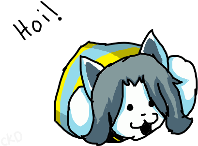 Marshmallow Temmie By Lumina-illu - Marshmallow Temmie By Lumina-illu (417x311)