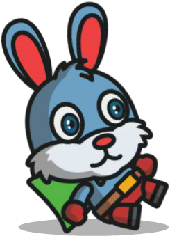 Super Bunny - Cartoon (600x500)