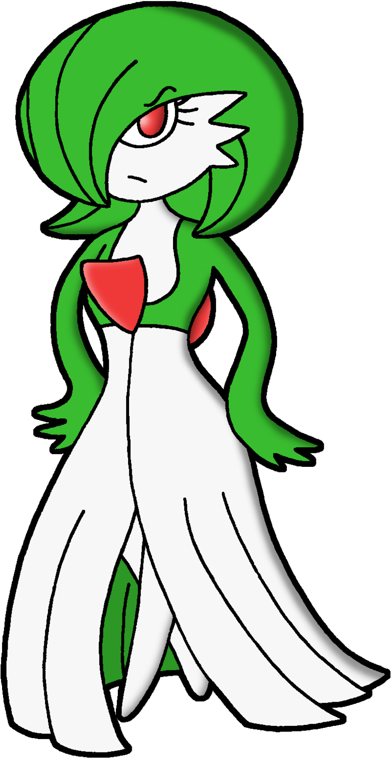 Gardevoir By Polishedbrain Fan Art - Cool Garnavore Fan Art (1024x1684)