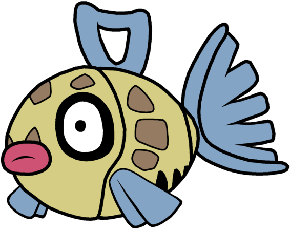 Feebas Pokedoll Art By Methuselah-alchemist - Feebas Png (600x470)