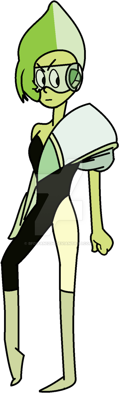 Peridot Concept Art By Bfdifan1234 - Steven Universe Peridot Concept Art (400x1291)
