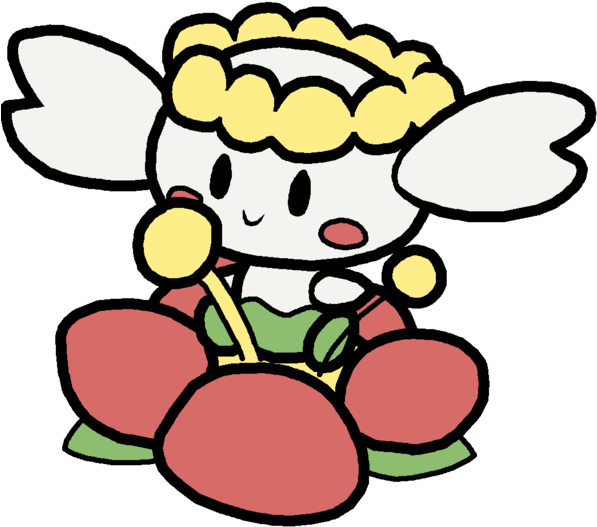 Flabebe Pokedoll Art By Methuselah-alchemist - Pokemon Chibi Flabebe (600x613)