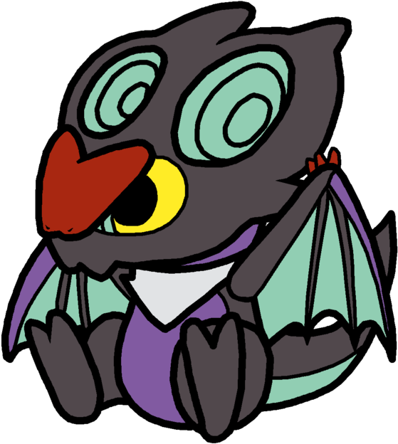 Noivern Pokedoll Art By Methuselah-alchemist - Noivern Chibi (600x683)