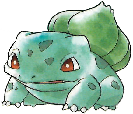 230 Kb Png - Bulbasaur Pokemon Red (437x376)