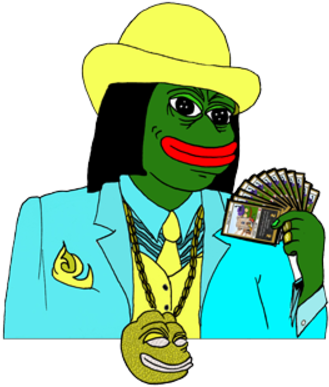 Pepe Le Frog - Rare Pepe Wallet (400x400)