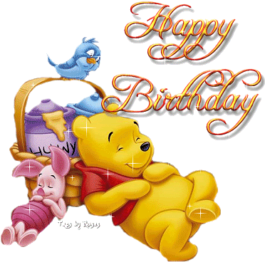 I Had No Idea That Your Birthdays Were On The Same - Happy Birthday Winnie The Pooh (381x375)