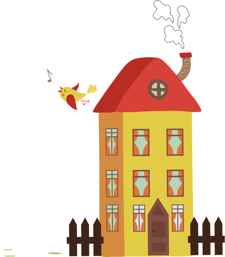 Cartoon Building High Definition Illustration - Building (1024x1024)