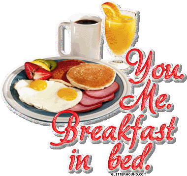Glittering Food Good Morning - Good Morning Breakfast Gif (388x364)