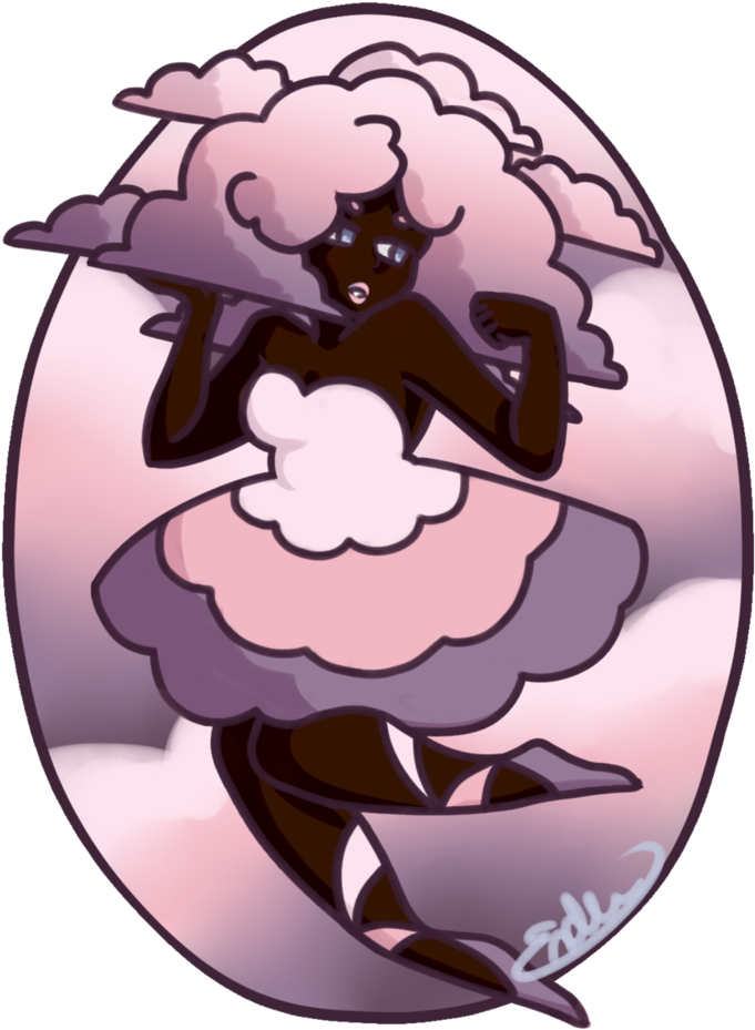 Cloud Girl By Its-endie - Girl (800x1000)