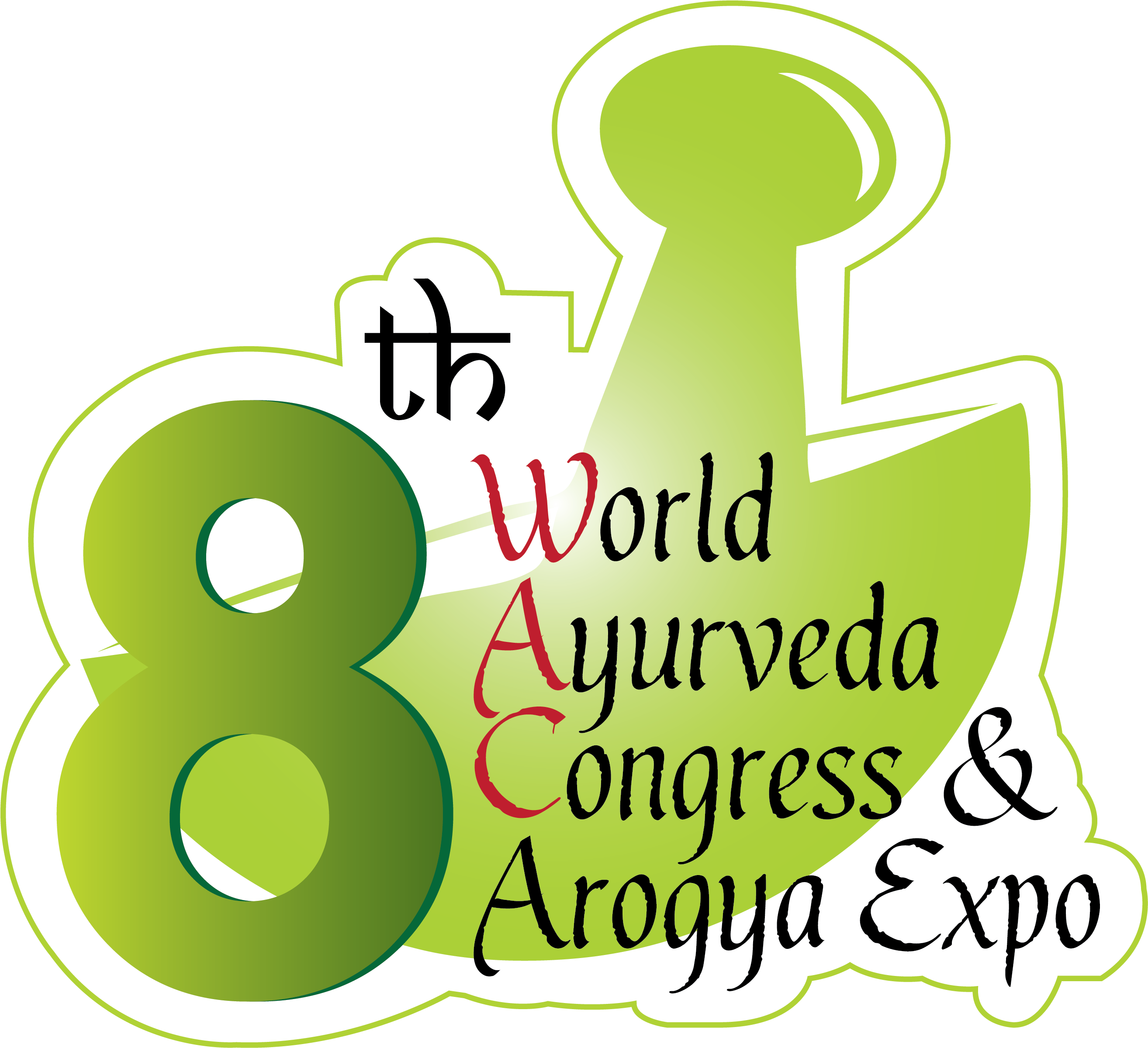 8th World Ayurveda Congress & Arogya Expo, From 14-17 - World Ayurveda Congress (2628x2400)