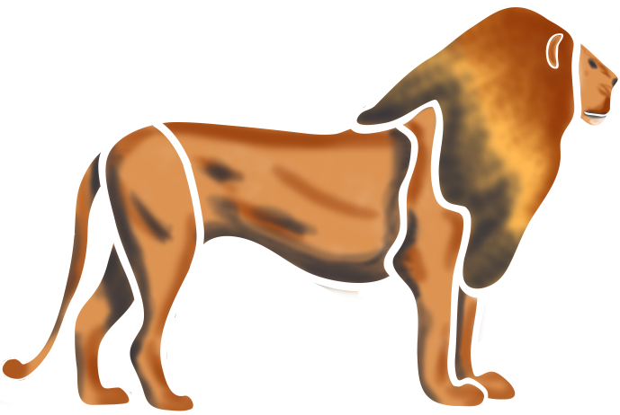 Lion Face Concept Lion Body Concept Lioness Face Concept - Lion Body Png (689x462)