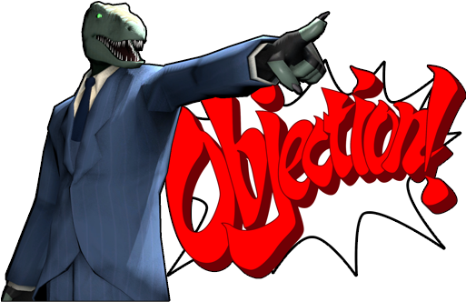 Raptor Objection - Apollo Justice: Ace Attorney (512x512)