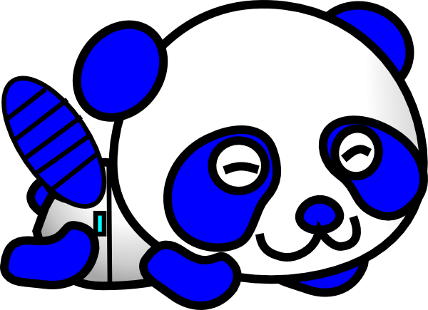 Bf Panda Svg Clip Arts 600 X 435 Px - Cute Panda Panda Coloring Pages (600x435)