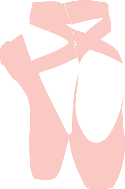 Dance, Girl, Feet, Pink, Shoes, Ballet, Slippers, Shoe - Pointe Shoes Clip Art (424x640)