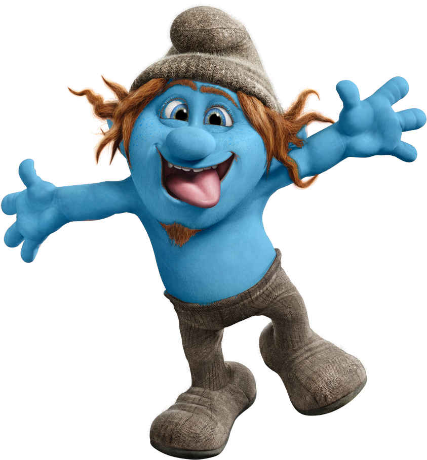 Hackus Smurf Png Image - Smurf Png (1000x1000)