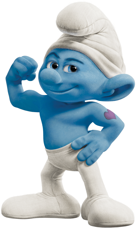 Hefty Smurf Smurfs 2 (1000x1000)