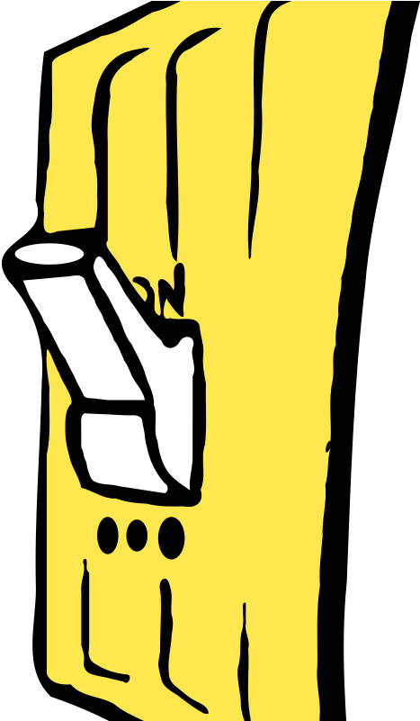 Free Electrical Switch - Light Switch Clip Art (512x800)