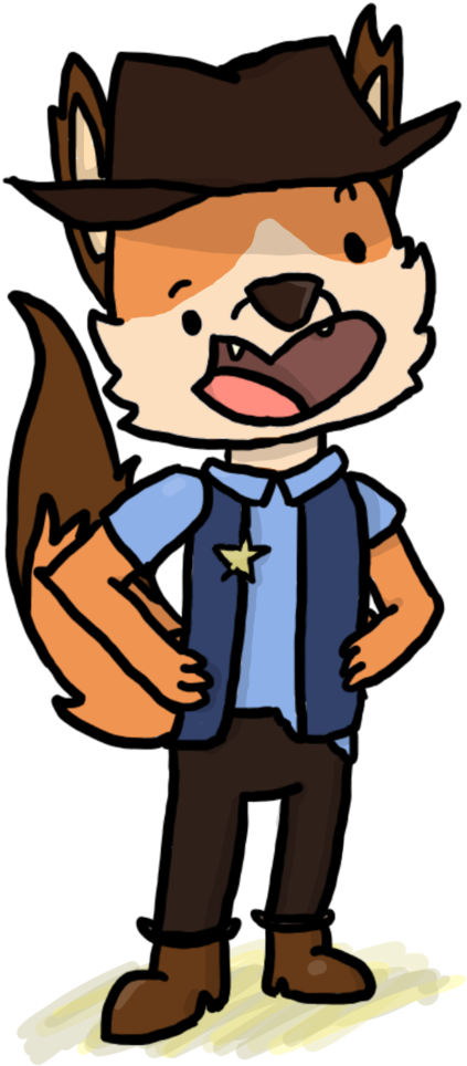 Sheriff Hayseed Doodle By Calledsupd - Doodle (707x1131)