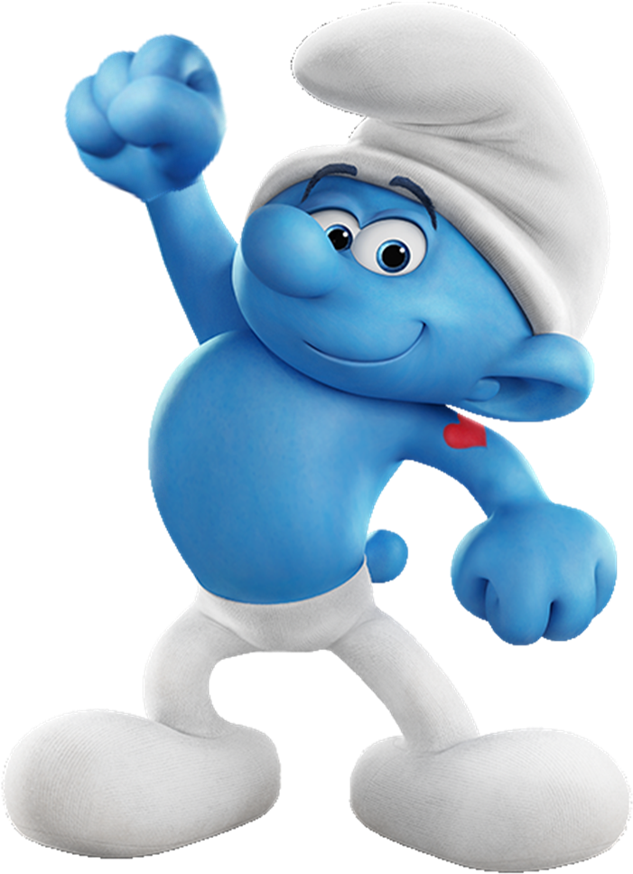 Hefty Smurf - Smurfs The Lost Village Characters (708x976)