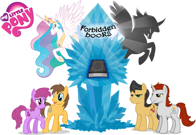 Forbidden Books - My Little Pony Friendship (800x533)