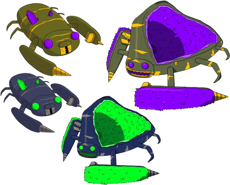 Paras Parasect Delta By Axel-comics - Paras Parasect Delta By Axel-comics (900x731)