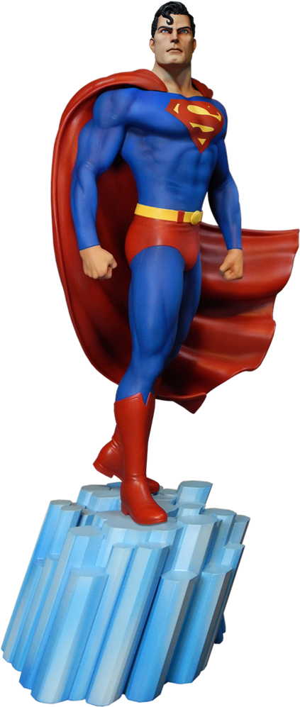Dc Comics Maquette Super Powers Superman - Tweeterhead Superman (480x1000)