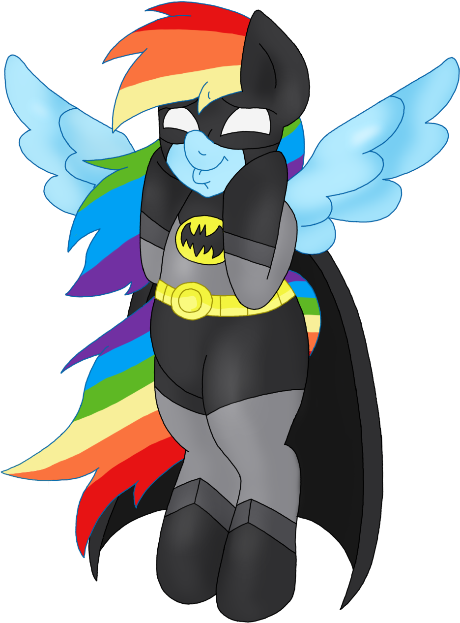 Blackbewhite2k7, Batman, Batmare, Dc Comics, Rainbow - Cartoon (995x1332)