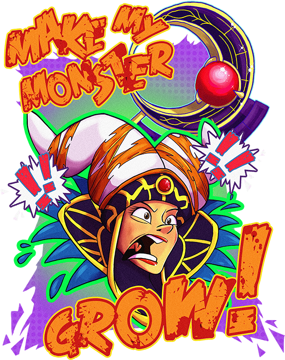Make My Monster Grow By Toofnclaw - Make My Monster Grow (600x800)