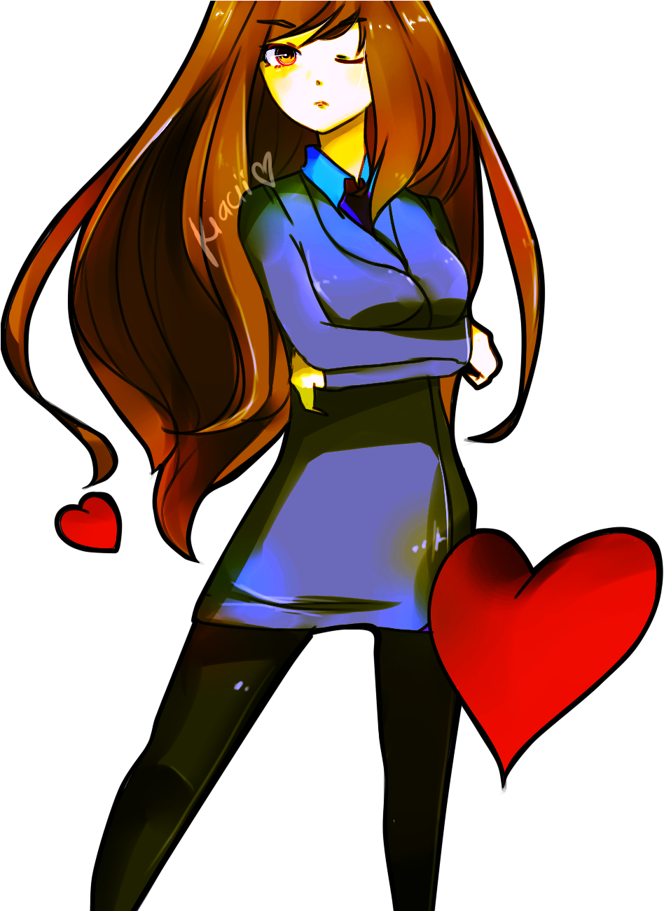 If Frisk Were To Grow Up As A Female - Grown Up Frisk Undertale (1000x1300)