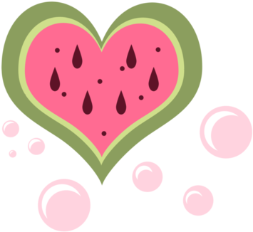 Oc Cutie Mark Melon Pop By Pngoc Cutie Marks - Mlp Melon Cutie Mark (400x366)