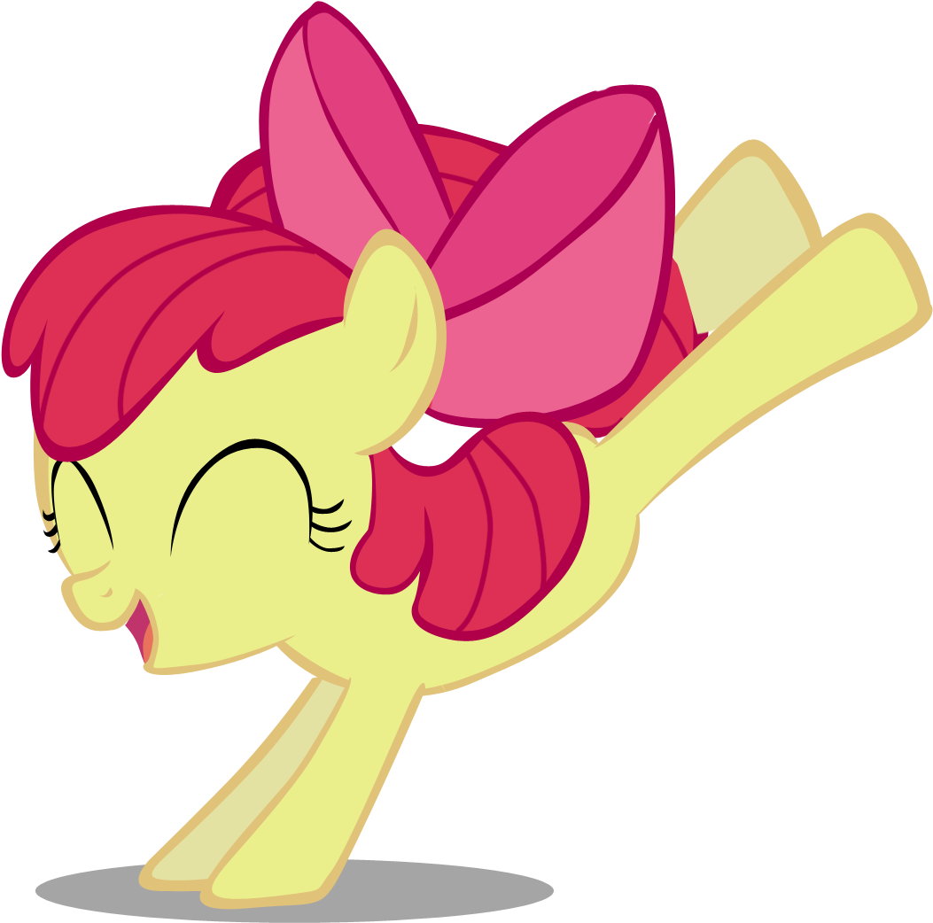 Apple Bloom Cutie Mark Crusaders Download - Mlp Apple Bloom Dancing (1296x1156)