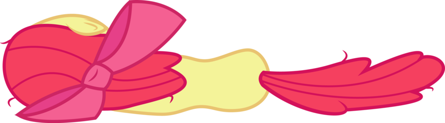 My Little Pony Baby Rarity With Cutie Mark - Mlp Apple Bloom Sleeping (900x249)