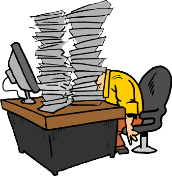 Claims Adjuster Stressed Over Claims - Claims Adjuster (350x358)