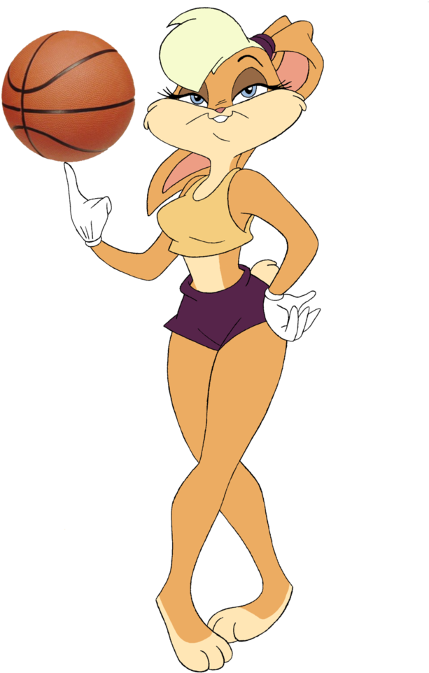 Lola Bunny Basketball (784x1019)