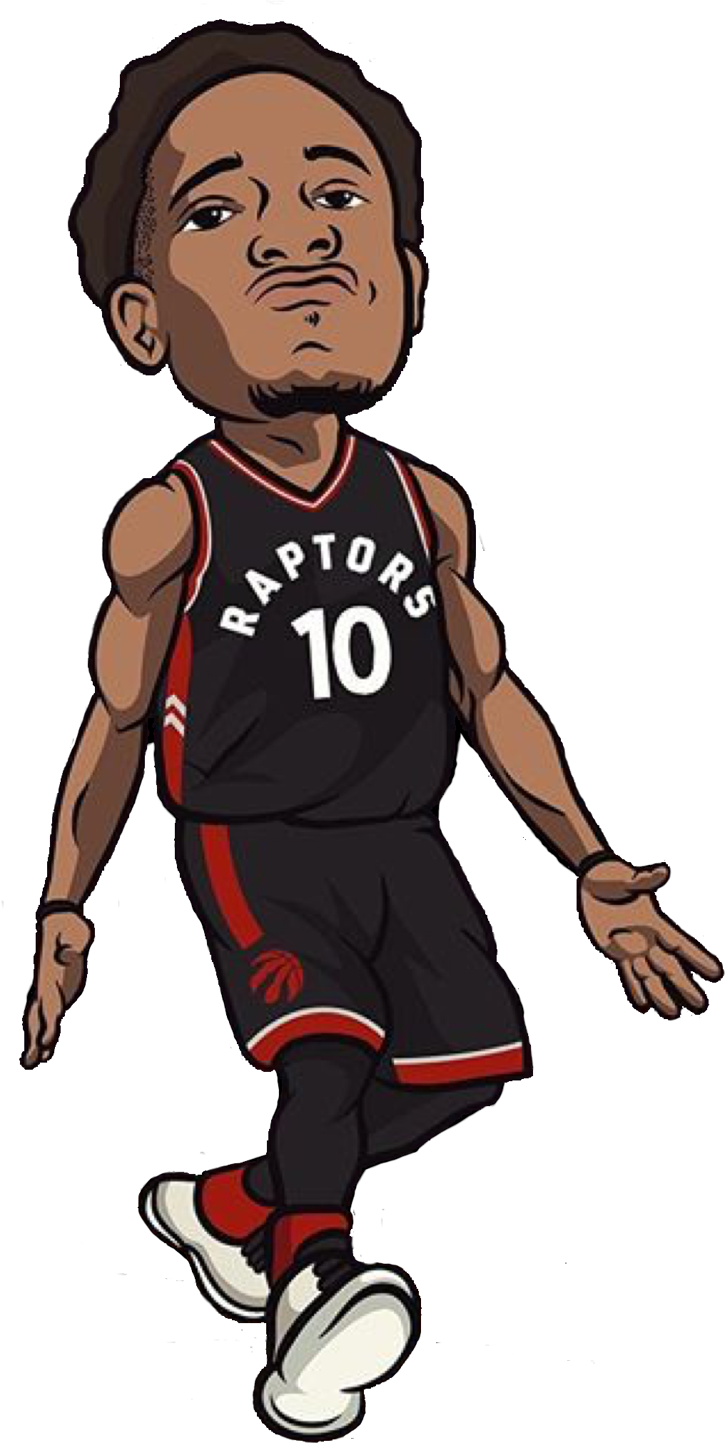Which Nba Players Are Introverted - Basketball Player Cartoon Png (1041x2048)
