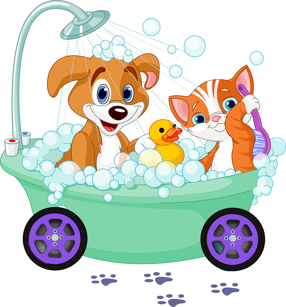 We're Taking The Stress Out Of Grooming - Cats And Dogs Coloring Book 1 (1200x1290)