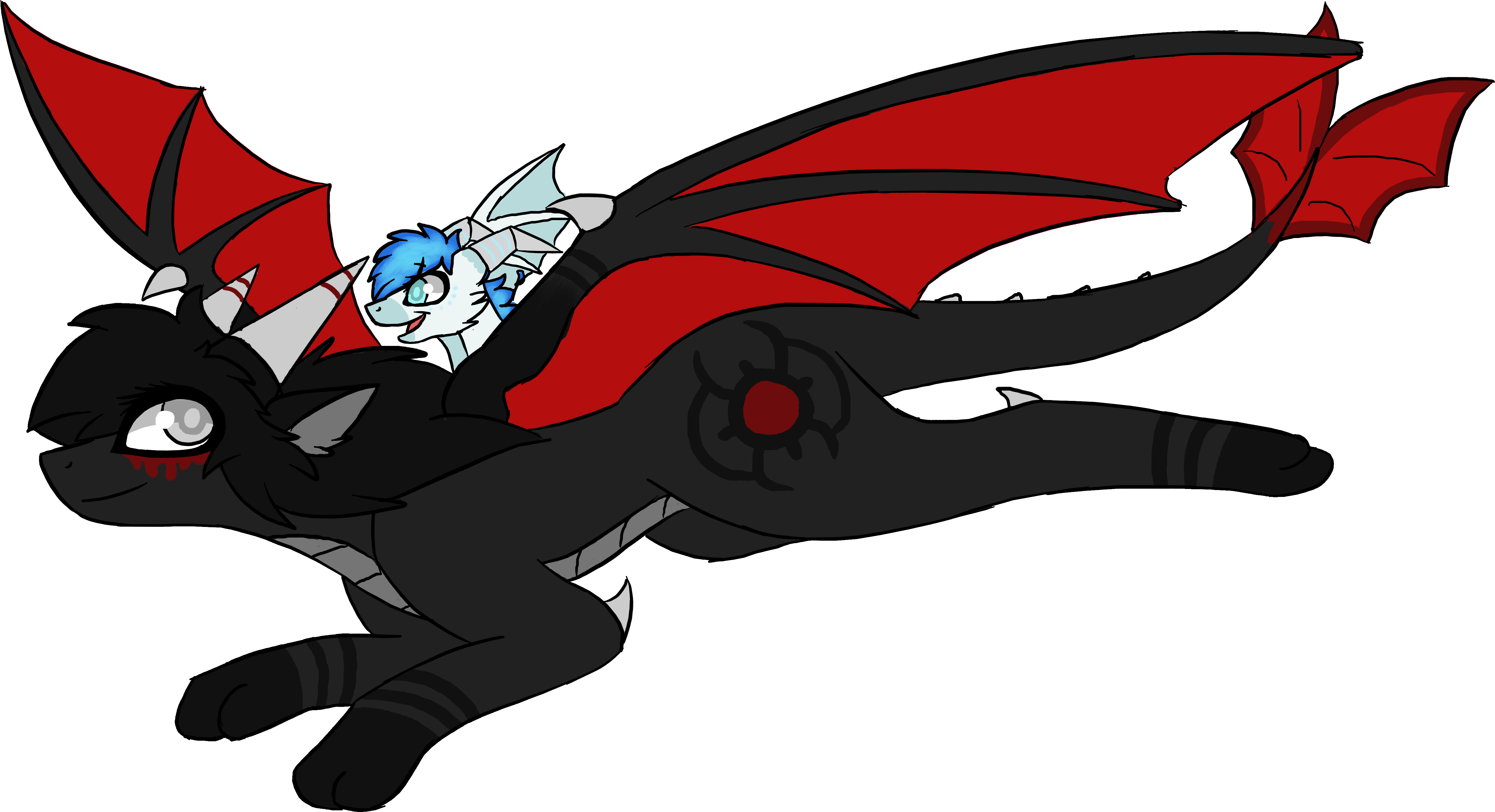 You're The Best Flyer Ever Sis By Sleepygrim - Cartoon (5953x3926)
