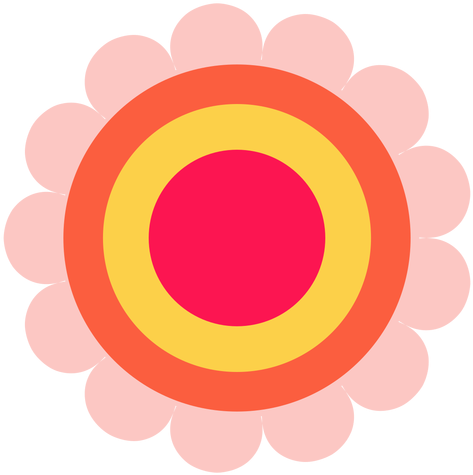 Hippie Flower Icon Transparent Png - Angel Tube Station (512x512)