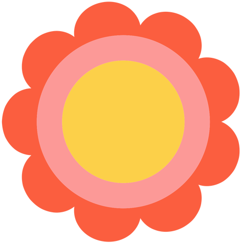 Hippie Flower Element Transparent Png - Transparency (512x512)