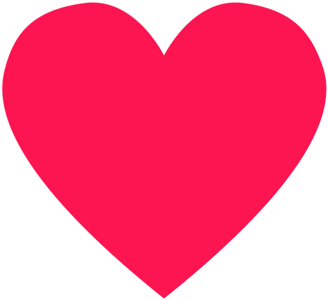Red Heart Hippie Element Transparent Png - Discord Heart Emoji Png (512x512)