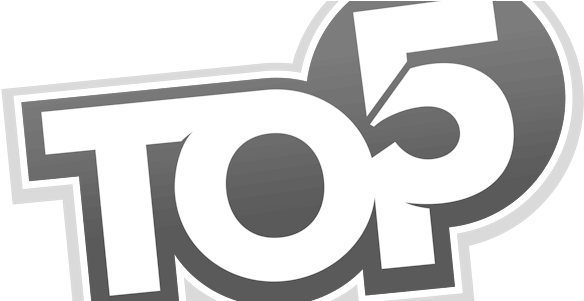 Slackerlee's Top 5 Albums Of - Top 5 Logo Png (600x300)