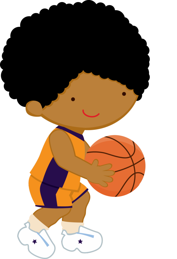 Imágenes Para Manualidades - Curly Hair Basketball Kid Personalized Beach Towel (596x870)