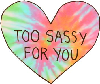 Hippie Transparenttumblr Transparent Hippie - Sass A Day Keeps The Basics Away (500x666)