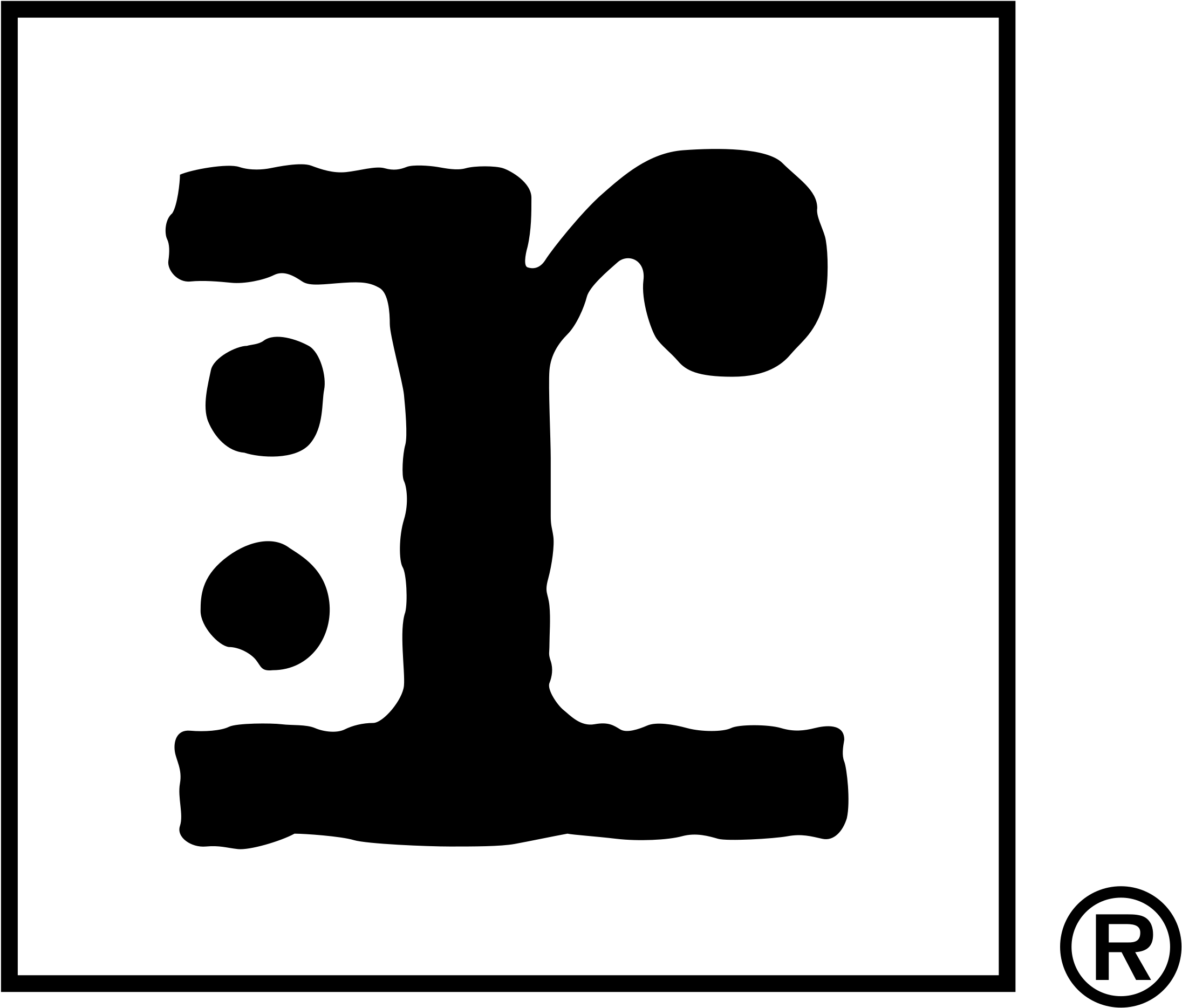 Reprise Records Logo Black And White - Reprise Records Logo Clear (2400x2400)