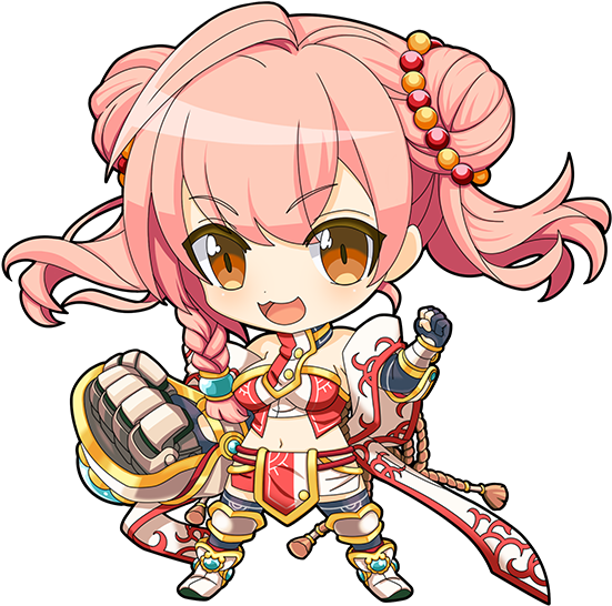 Chibi Momo - Aegis (586x640)