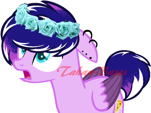 My Cutie Mark Is A Slice Of Pizza By Tahan-bases - Cartoon (600x408)