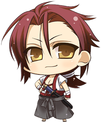 Harada-chibi - Hakuouki Harada Chibi (332x403)