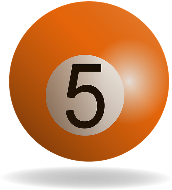 Numero 5 Bola De Billar (617x640)
