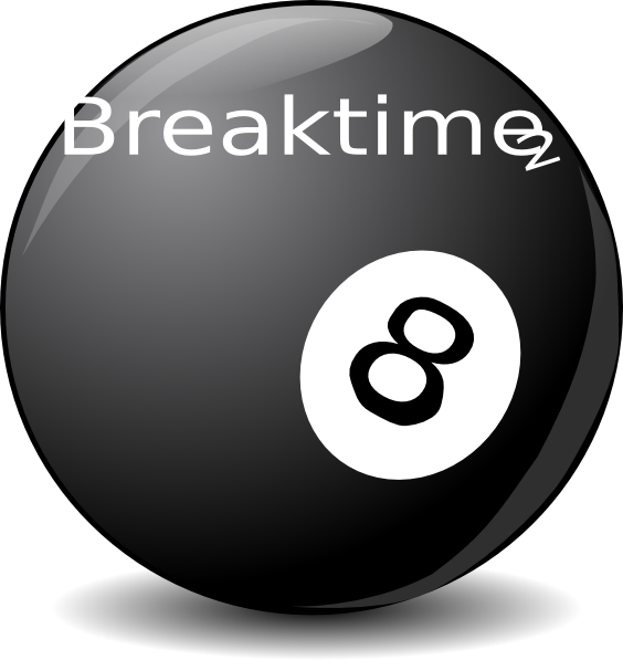 Logo 8ball - 8 Ball Clip Art (564x597)